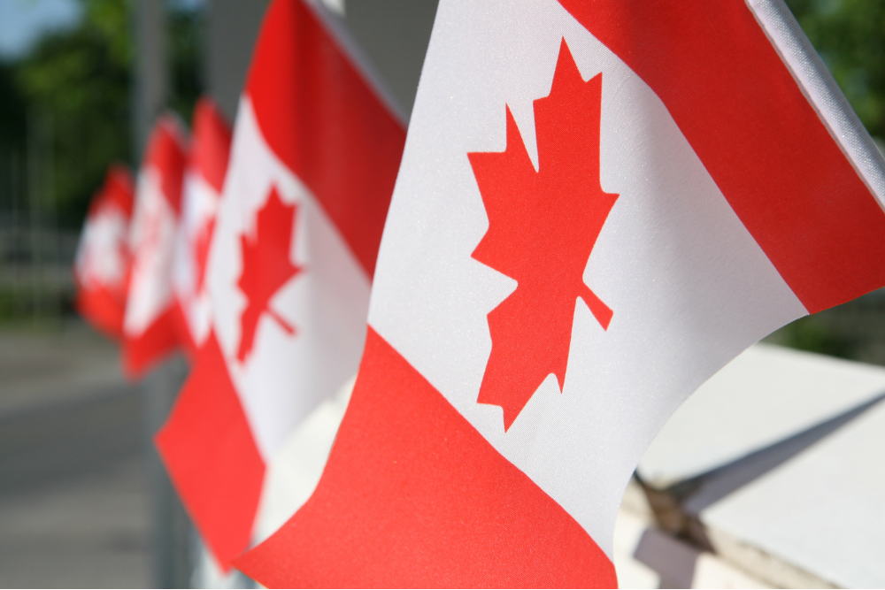 Canadian flag representing first-time homebuyers in Canada in 2026. Anna Alemi Real Estate
